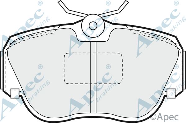 APEC BRAKING Jarrupala, levyjarru PAD608